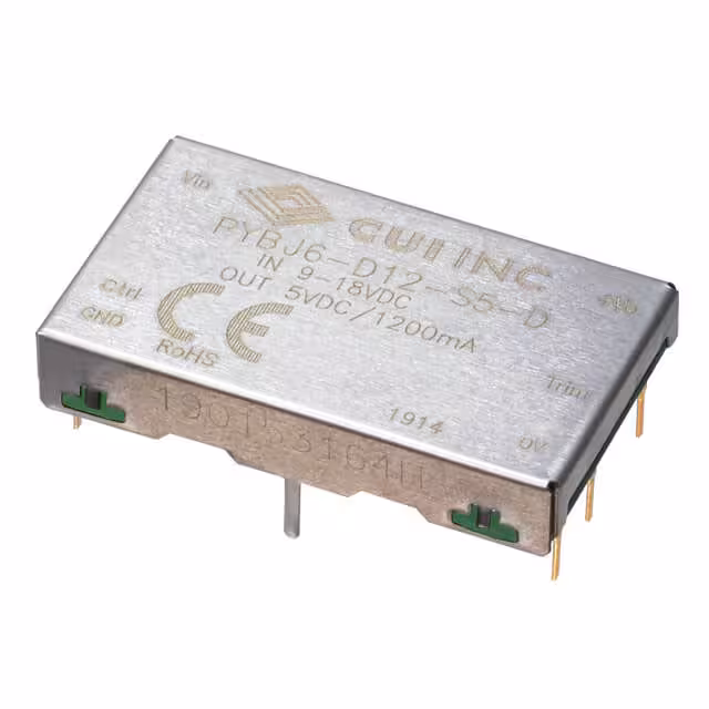 PYBJ6-D24-S3-D CUI Inc.  DC DC Converters
